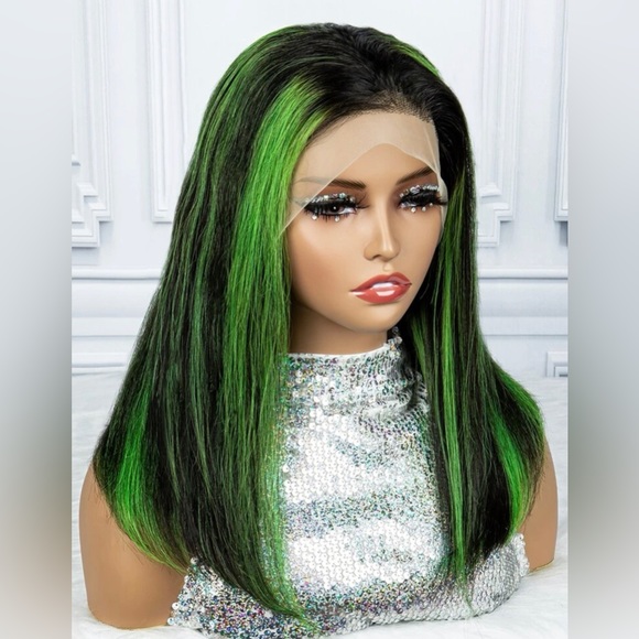 13*4 Lace Front 180% Density Long Straight Human Hair Wig 14’ - Picture 2 of 3